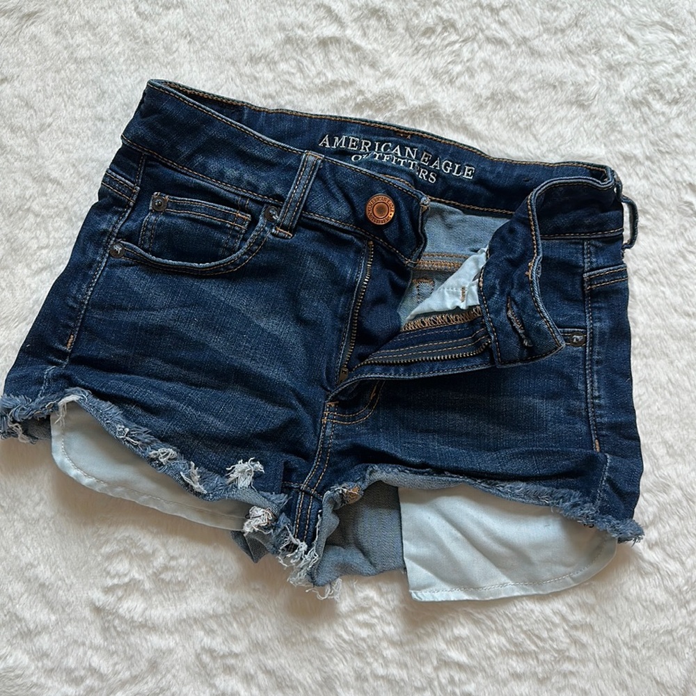 American eagle High Rise Shorties
